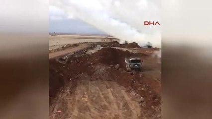 Hatay Zeytindalı Harekatı ile Birlikte Afrin'deki Hedeflerin Vurulma Anı