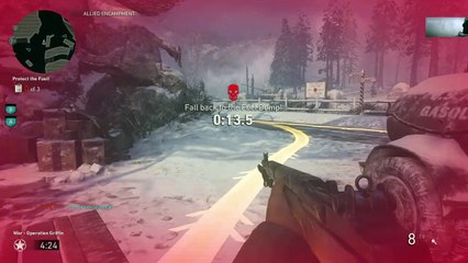 Call of duty world war 2 back to basic challenge war mode