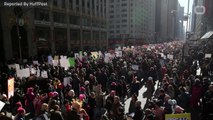 Women's March Draws Massive Crowds In Cities Across The Nation