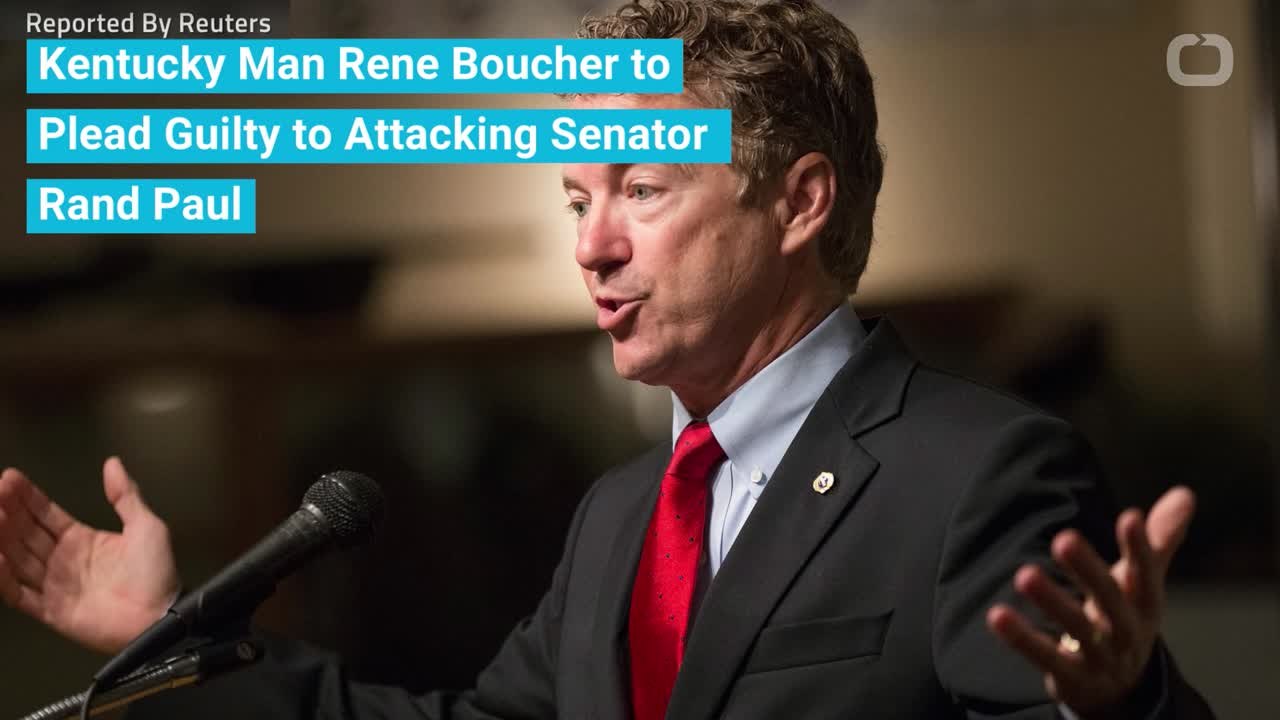 Kentucky Man Rene Boucher to Plead Guilty to Attacking Senator Rand Paul