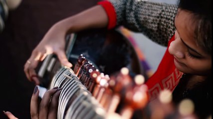 Naino me badra chaye on sitar