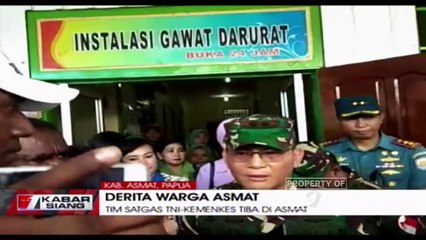 Tim Satgas TNI-Kemenkes Tiba di Asmat Untuk Kunjungi Kampung Terpencil