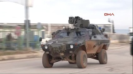 Kilis'te Askeri Sevkiyat Devam Ediyor