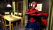 #8Spiderman vs Spidergirl In Real Life! Spiderman learn to Dance - Fun Superhero Movie! and Color | Superheroes | Spiderman | Superman | Frozen Elsa | Joker