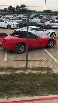 Кладовище дорогих авто, які постраждали від урагану Харві