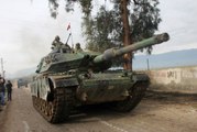 Tanklar Afrin'e İlerliyor