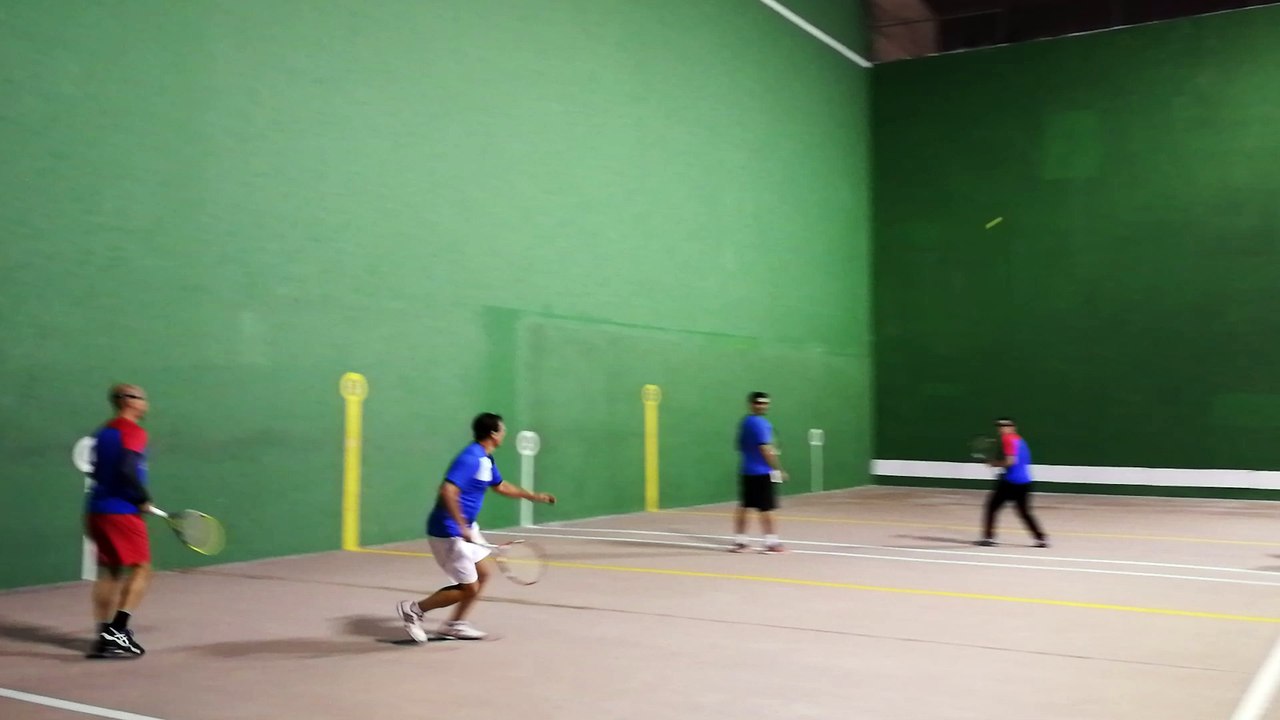 Frontenis honor Rivas vs Molareño 2ª partida set 2