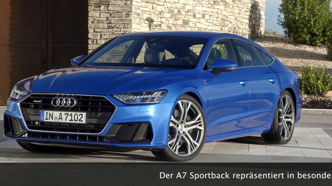 Der neue Audi A7 Sportback - Sportliches Gesicht von Audi in der Oberklasse