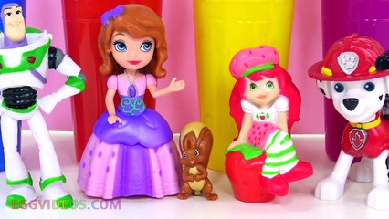 SpongeBob Slime Toy Surprises for Children Strawberry Shortcake Hulk Paw Patrol Toy Story Sophia