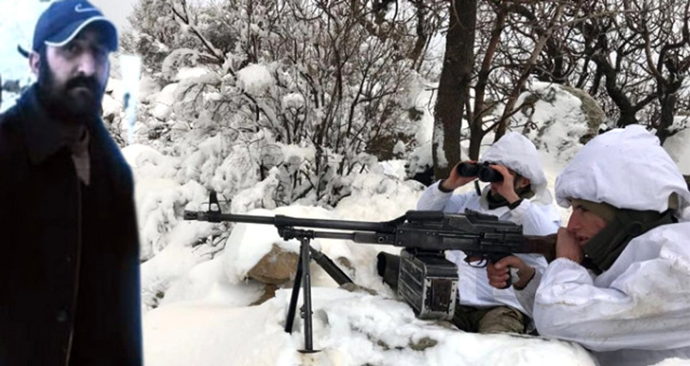 PKK'lı Teröristin Teslim Olma Anı Kameralara Yansıdı