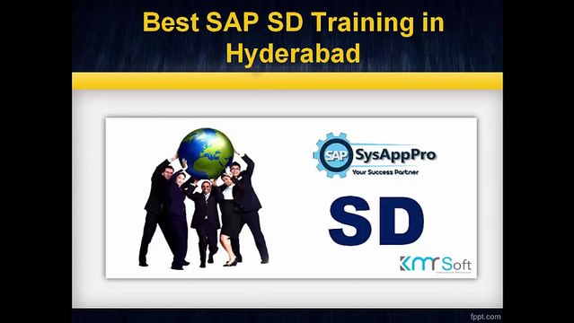 SAP SD Training In Hyderabad, SAP SD Training Institutes in Hyderabad, SAP SD Online Training In Hyderabad – KMRsoft