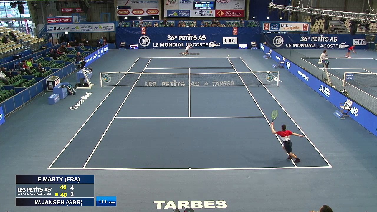 MARTY vs JANSEN - Les Petits As 2018