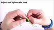 How to Make a Mandala Knot Paracord Sliding Knot Friendship Bracelet-