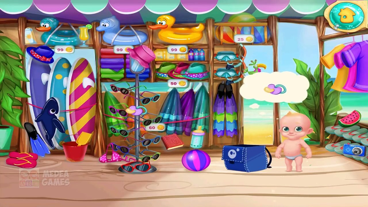 Summer Vacation for Children - Tabtale Summer Fun at Beach Gameplay Video for Kids