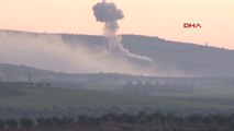 Kilis - Azez - Savaş Uçaklarının Afrin'deki Hedefleri Bombalama Anı 2