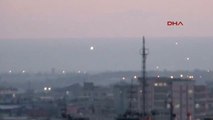 Kilis - Azez - Savaş Uçaklarının Afrin'deki Hedefleri Bombalama Anı