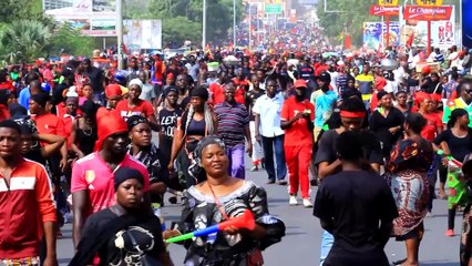 Togo'da Gnassingbe karşıtı gösteri - LOME