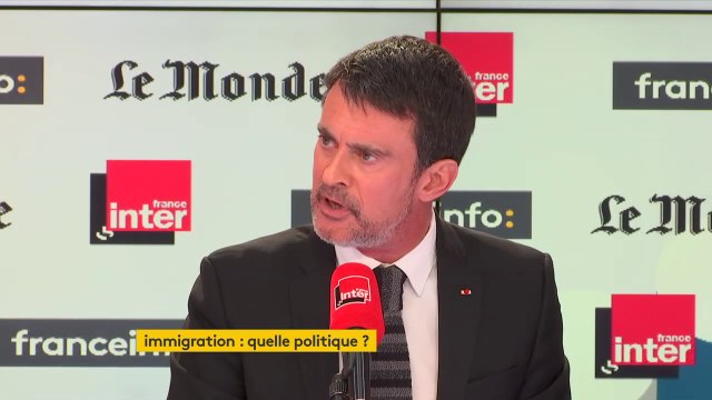 Manuel Valls : Nous n'avons pas besoin d'une nouvelle immigration