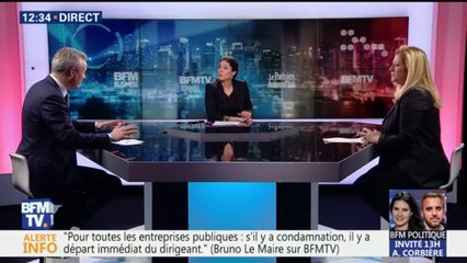 Le Maire veut "anticiper la transformation dans l'industrie automobile" et "la grande distribution"