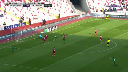 Olcan Adin Goal HD - Sivasspor 1 - 1 Akhisar Genclik Spor - 21.01.2018 (Full Replay)