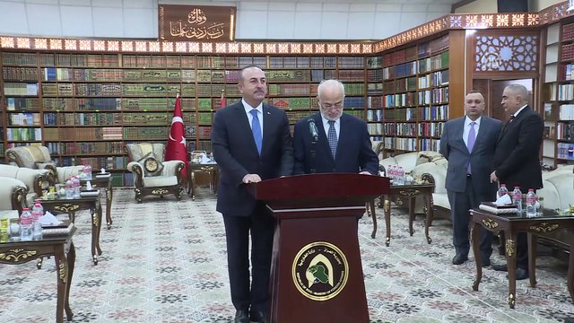 Çavuşoğlu-Caferi ortak basın toplantısı (3) - BAĞDAT