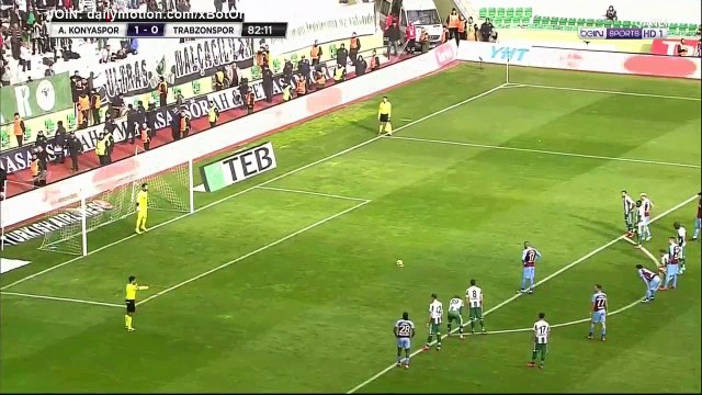 Burak Yilmaz penalty Goal HD - Konyaspor 1 - 1 Trabzonspor - 21.01.2018 (Full Replay)