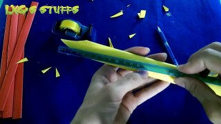 How to make a Paper Butterfly Knife ★ Balisong ★ Very simple