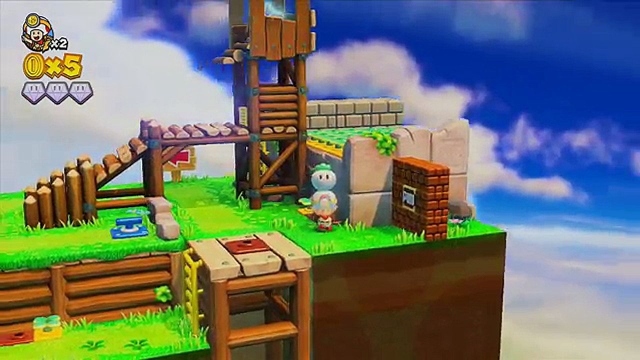 ABM: *Captain Toad Treasure Tracker* Walkthrough 1 *Episode 1* HD