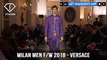 Versace Milan Menswear Fashion Week with Mens Fall/Winter 2018 Collection | FashionTV | FTV