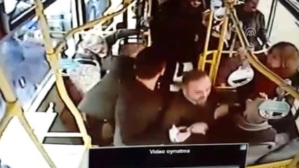 Otobüs Şoförünün Müdahalesi Hayat Kurtardı