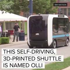 Olli: The 3d-printed self-driving shuttle