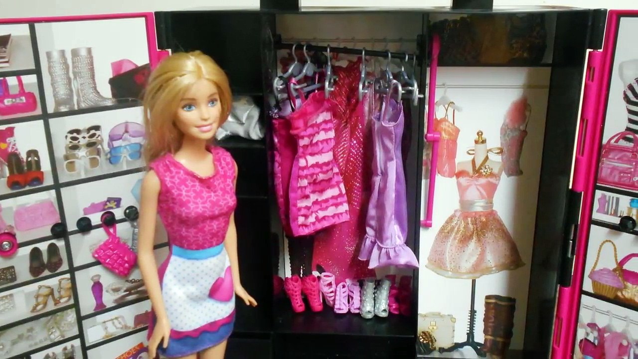 العاب اطفال | العاب بنات | لعبة خزانة باربي