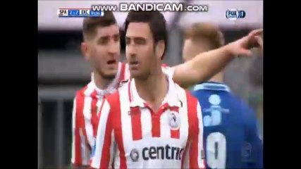 Anouar Hadouir Free Kick Goal vs Sparta Rotterdam (2-3)