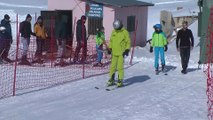 Kop Dağı Kayak Merkezi'nde kayak sezonu açıldı - BAYBURT