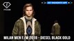Diesel Black Gold Milan Men Fashion Week Fall 2018 Tribal Folkloistic Collection | FashionTV | FTV