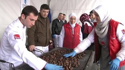 Kestane Festivali Bakanlar Özhaseki ve Bak'ın Katılımıyla Gerçekleşti