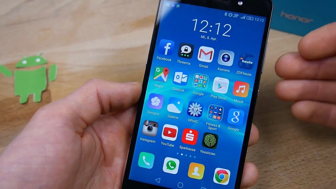 Tipps & Tricks: EMUI 4.0 auf dem Honor 7 (Android 6.0 Marshmallow)