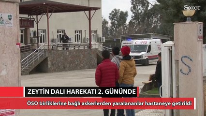 Yaralı ÖSO militanları Hatay’a getirildi