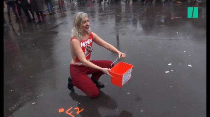 Les Femen s'invitent à "Marche pour la vie" pour réclamer des dons de sperme