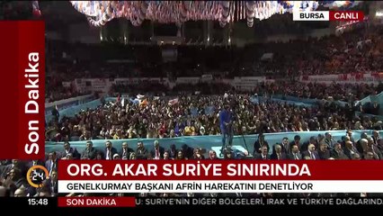 Afrin'e kara harekatı yapılıyor