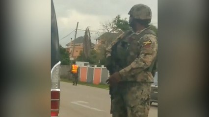 Military checkpoints set up after state of emergency declared in Jamaica's St. James Parish