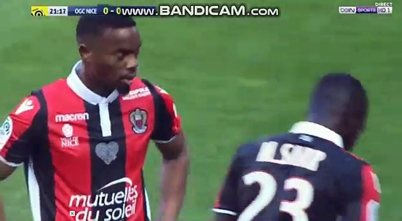 Wylan Cyprien Goal HD - Nice 1-0 Saint-Etienne 21.01.2018 HD