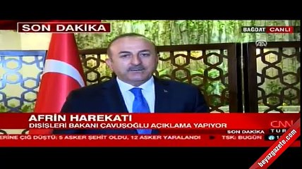 Dışişleri Bakanı Çavuşoğlu'ndan Fransa'nın BMGK çağrısına yanıt