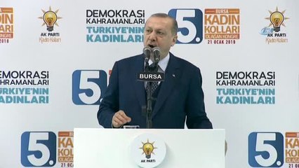 Erdoğan: "Bursa'yı Şaha Kaldırmadan Bize Dinlenmek Haramdır"