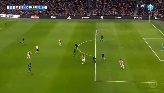 Klaas-Jan Huntelaar Goal HD - Ajax	2-0	Feyenoord 21.01.2018