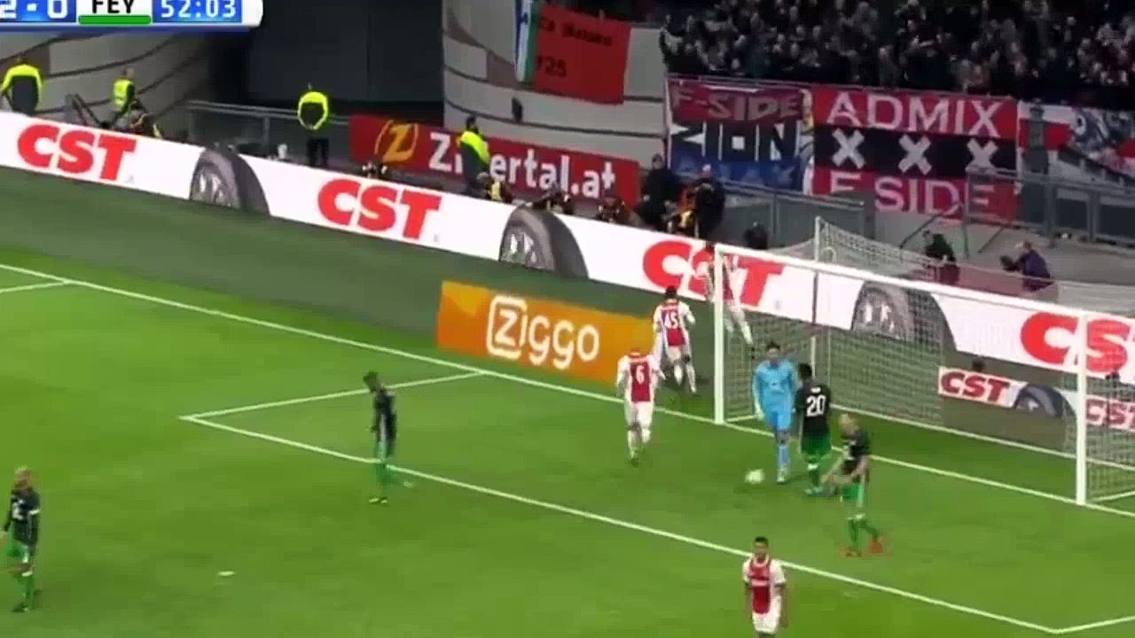 Klaas-Jan Huntelaar Goal HD - Ajax 2  - 0 Feyenoord 21.01.2018 (Full Replay)