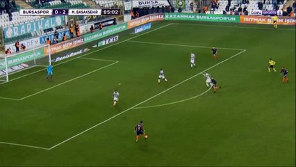 Arda Turan Fantastic Debut Goal vs Bursaspor (0-3)