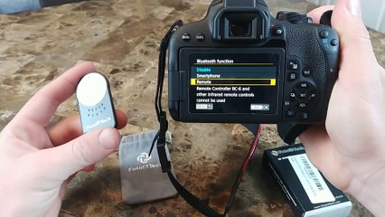 Canon T7I Wireless ir Remote Tutorial And Review!!!!If You Shoot Video You Need This!!!!