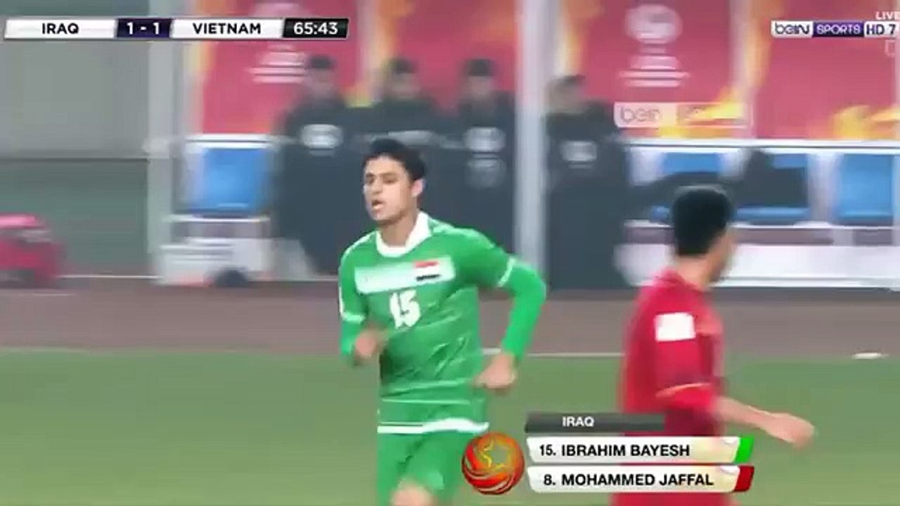 ركلات الترجيح + ملخص مباراة العراق وفيتنام 3-3  ربع نهائي كأس آسيا تحت 23 سنة