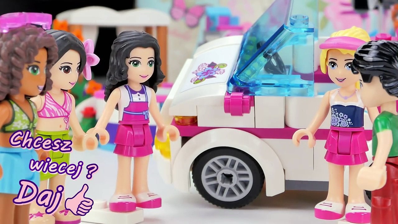 Superbohaterki kontra Harley Quinn - Bajka z klockami Lego Friends po polsku DC Super Hero Girls #27